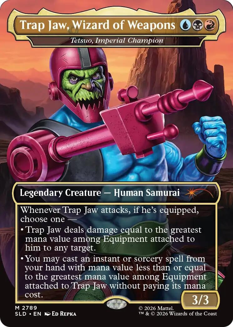 Trap Jaw, Wizard of Weapons - Tetsuo, Imperial Champion (2789) (SLD)