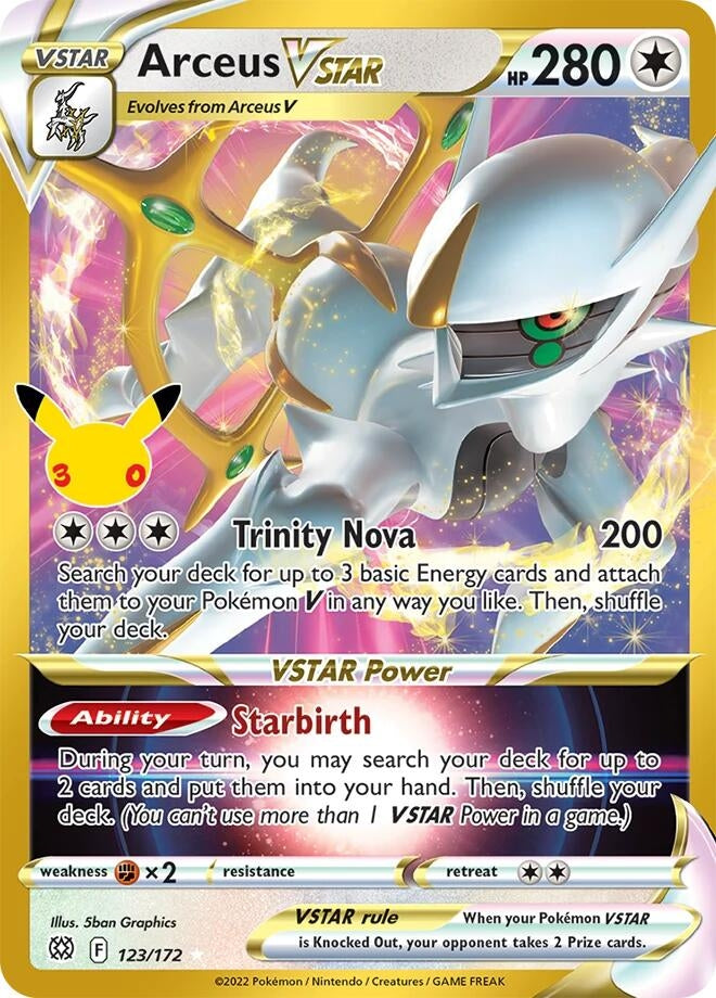 Arceus VSTAR (123/172) (30C)