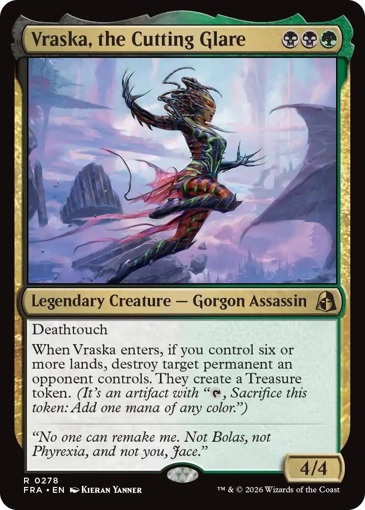 Vraska, the Cutting Glare (278) (FRA)