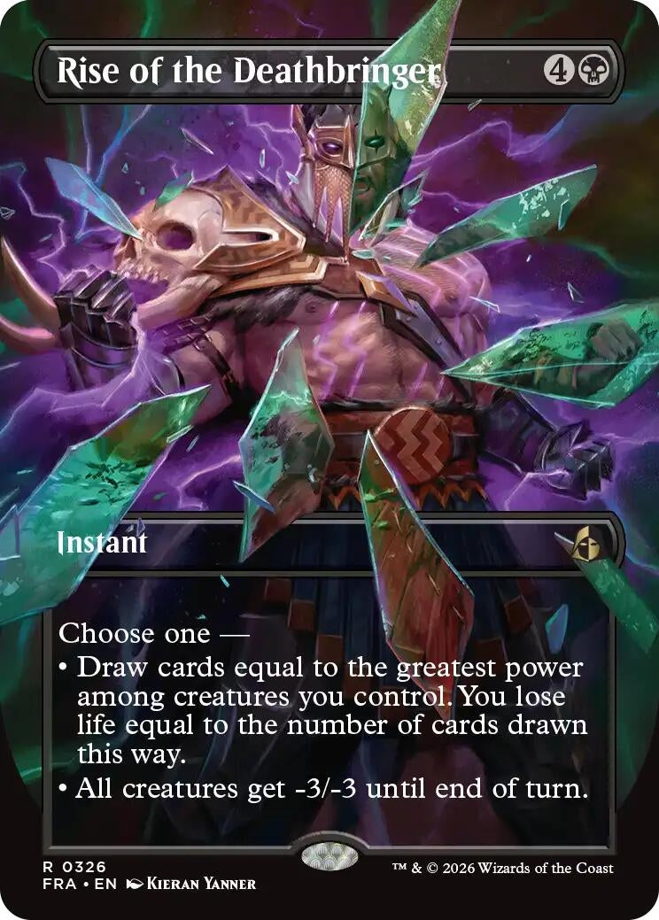 Rise of the Deathbringer (Borderless) (326) (FRA)