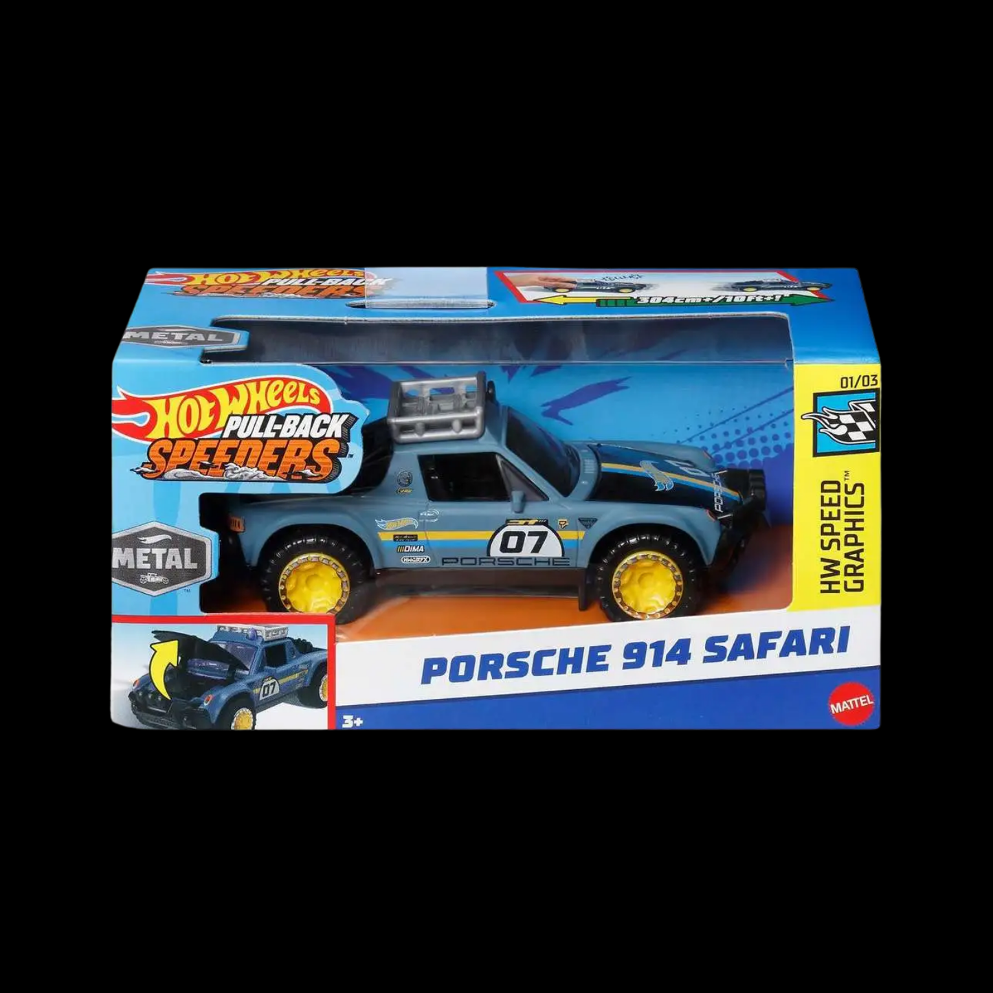 Hot Wheels Pull-Back Speeders -Choose Your Car- 1:43