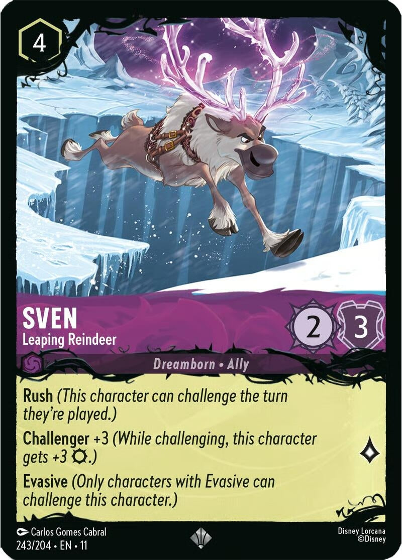 Sven - Leaping Reindeer (243/204) (Q3)