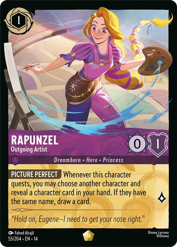 Rapunzel - Outgoing Artist (55/204) (14)