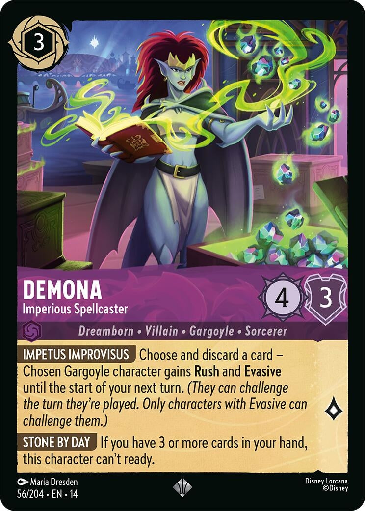 Demona - Imperious Spellcaster (56/204) (14)