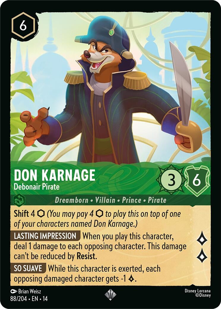 Don Karnage - Debonair Pirate (88/204) (14)