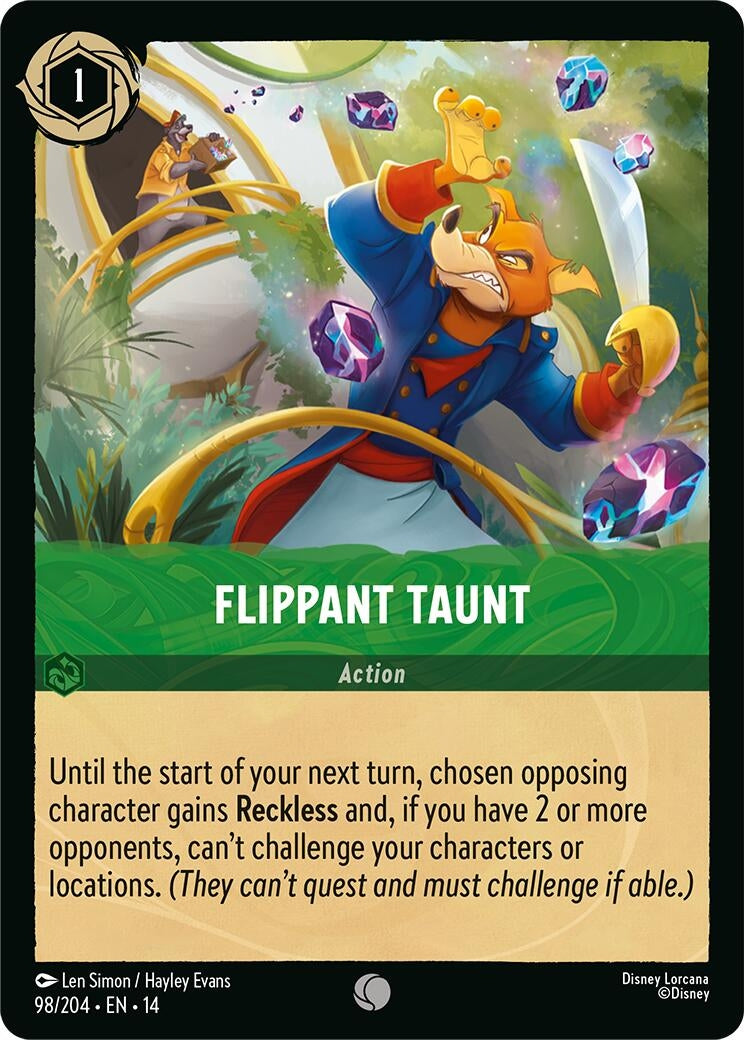 Flippant Taunt (98/204) (14)