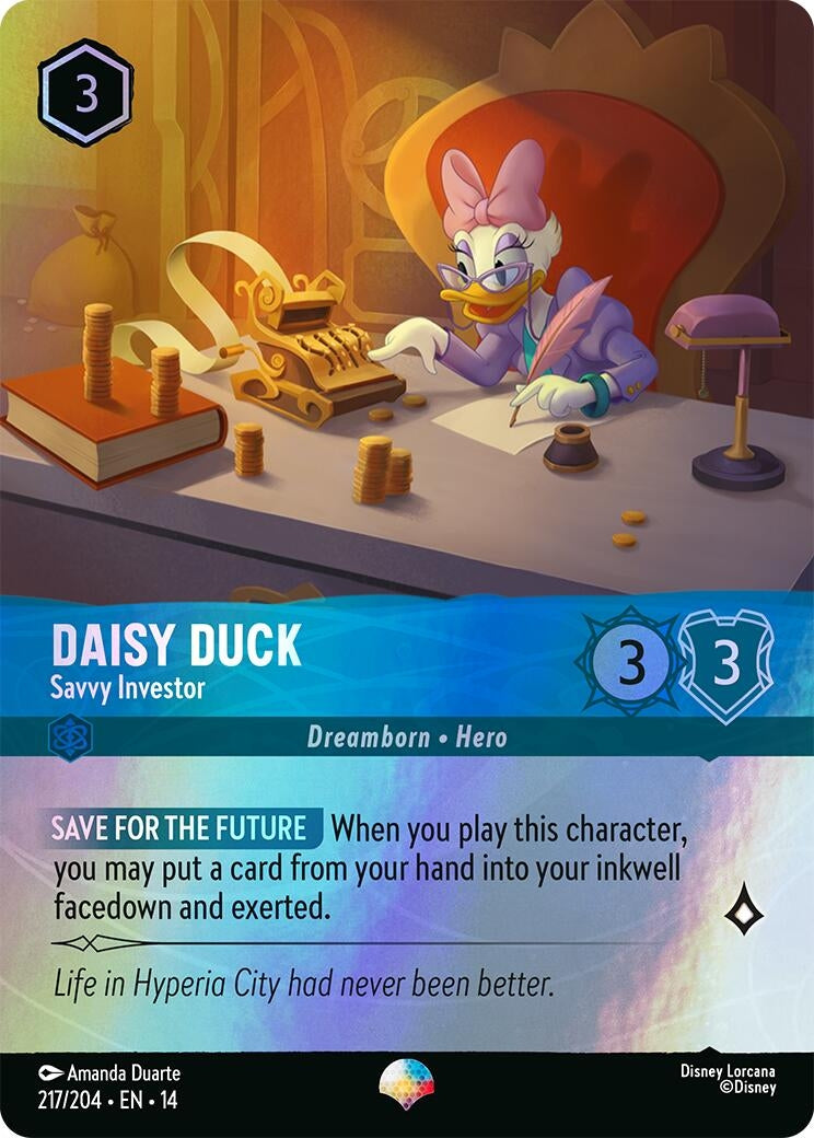 Daisy Duck - Savvy Investor (Epic) (217/204) (14)