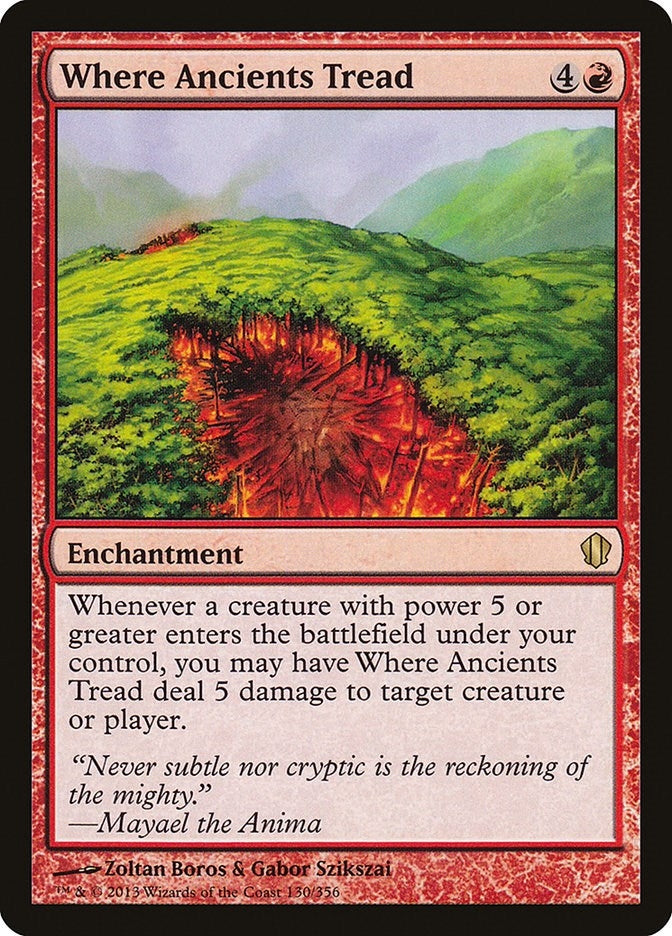 Where Ancients Tread (130) (C13)