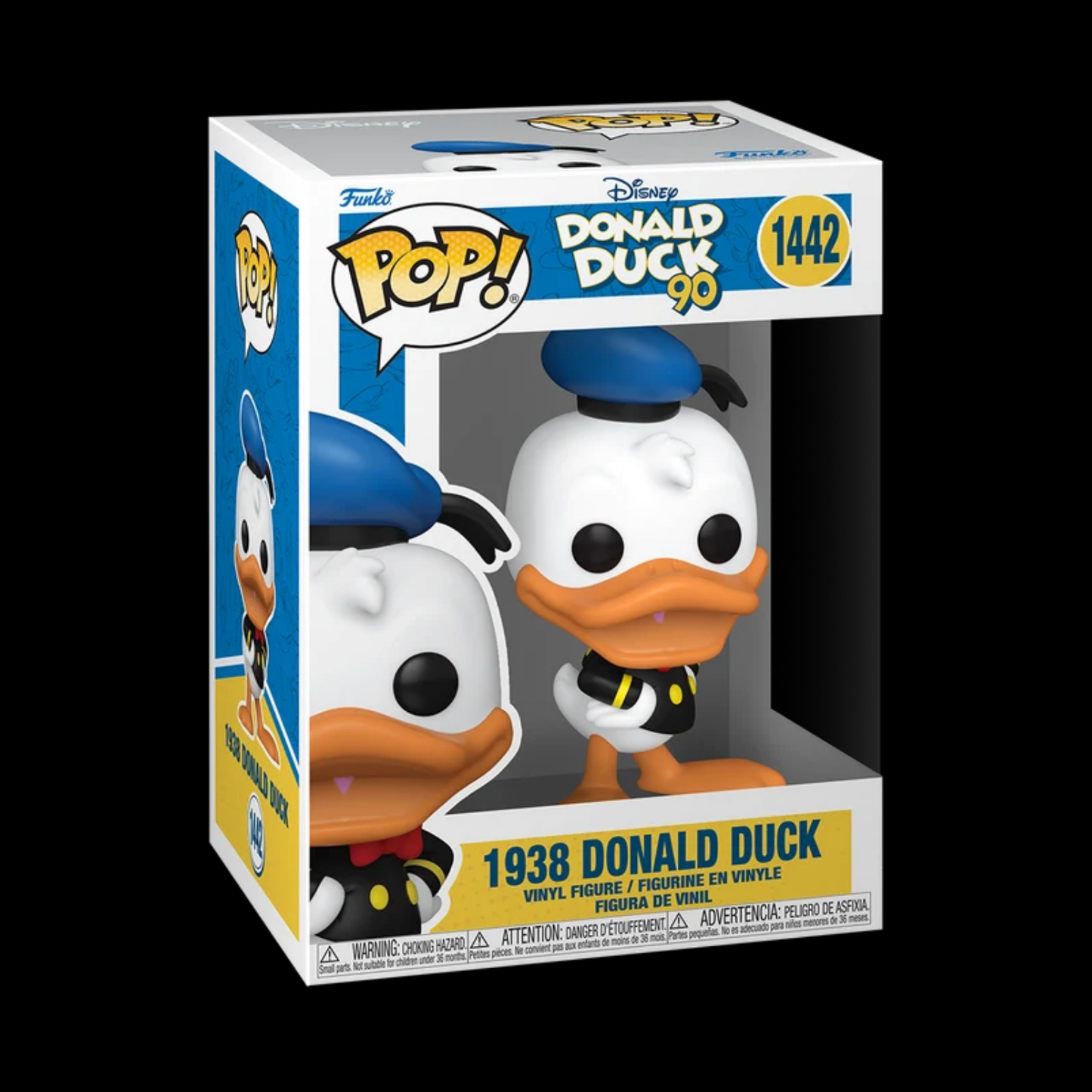 Disney 1938 Donald Duck 90 Funko Pop! Vinyl Figure #1442 + Protector