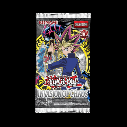 Yu-Gi-Oh! Invasion Of Chaos 25th Anniversary Booster Pack