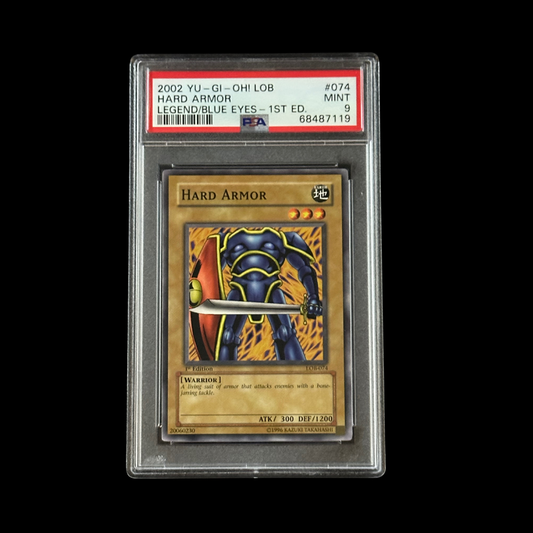Yu-Gi-Oh! Slab Hard Armor 1st Edition LOB-074 PSA 9 Mint 2002