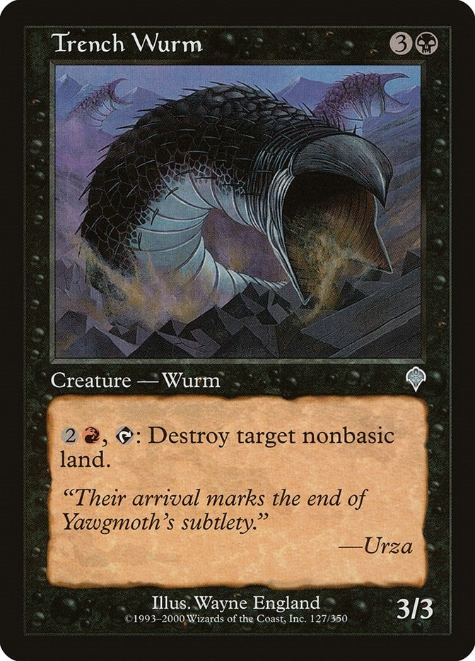 Trench Wurm (127) (INV)