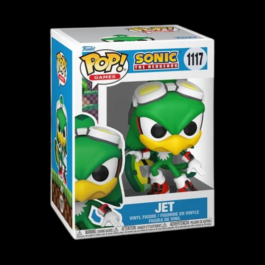 Sonic the Hedgehog Jet the Hawk with Board Funko Pop! Vinyl Figure #1117