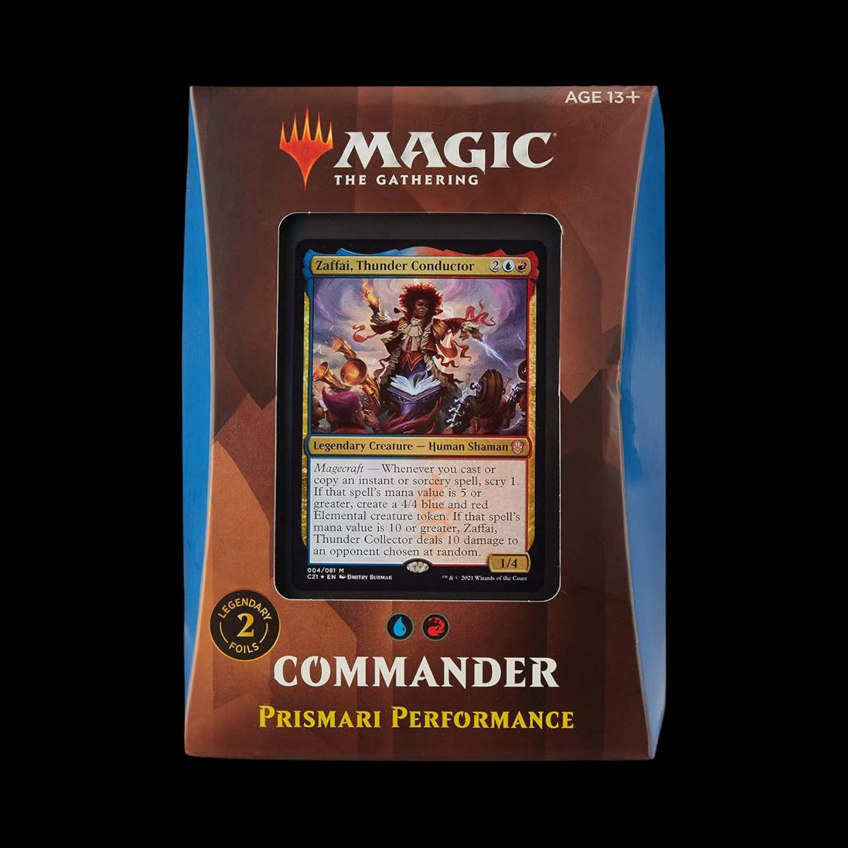 MTG Magic The Gathering Commander 2021 Prismari Performance Commander Deck