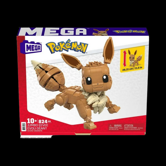 Mega Construx Pokemon Jumbo Eevee 824 Pieces