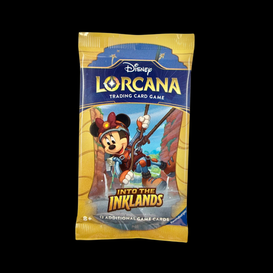 Disney Lorcana Into The Inklands Booster Pack 2024