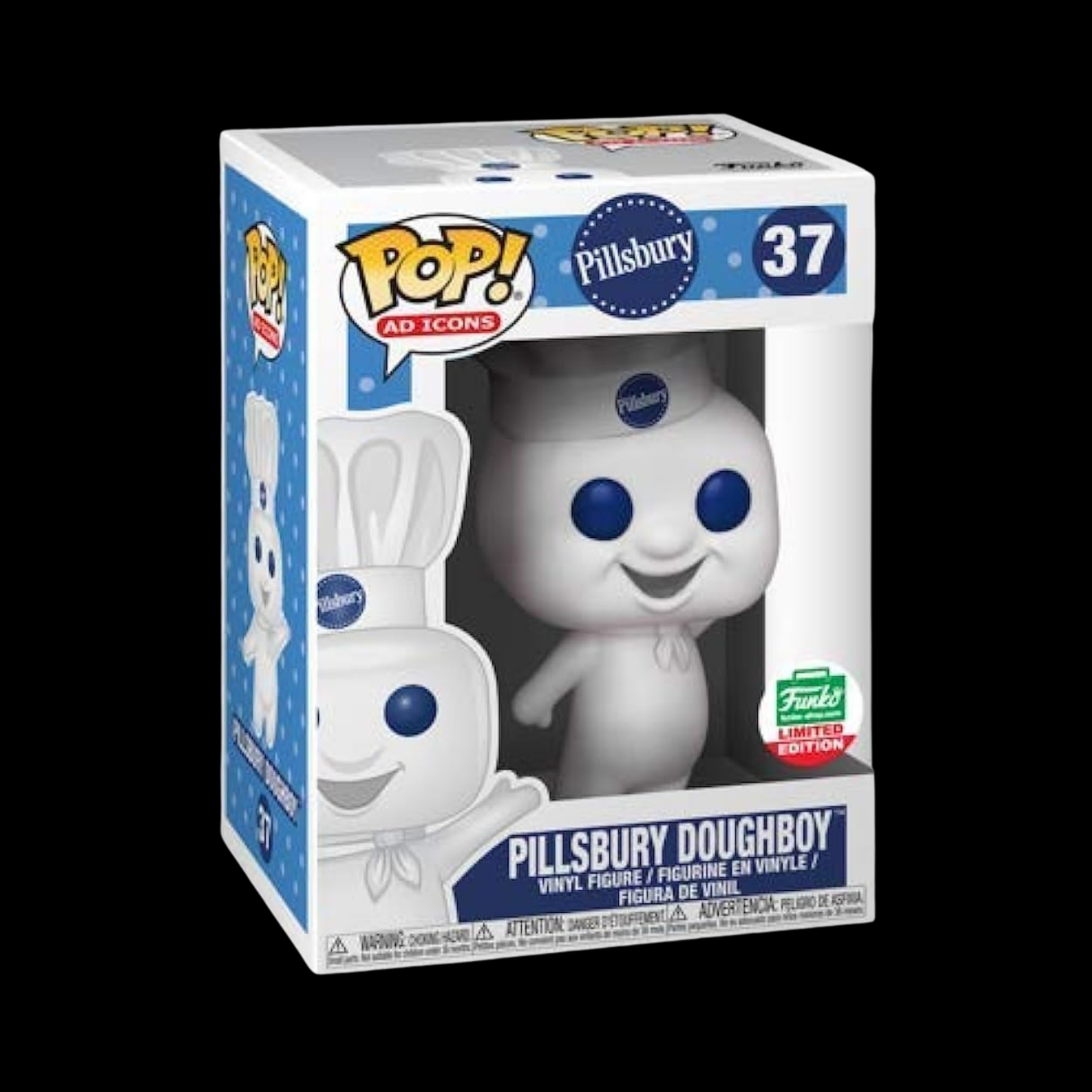 Pillsbury Doughboy Funko Pop! Vinyl Figure #37 + Protector (Funko Limited Edition)