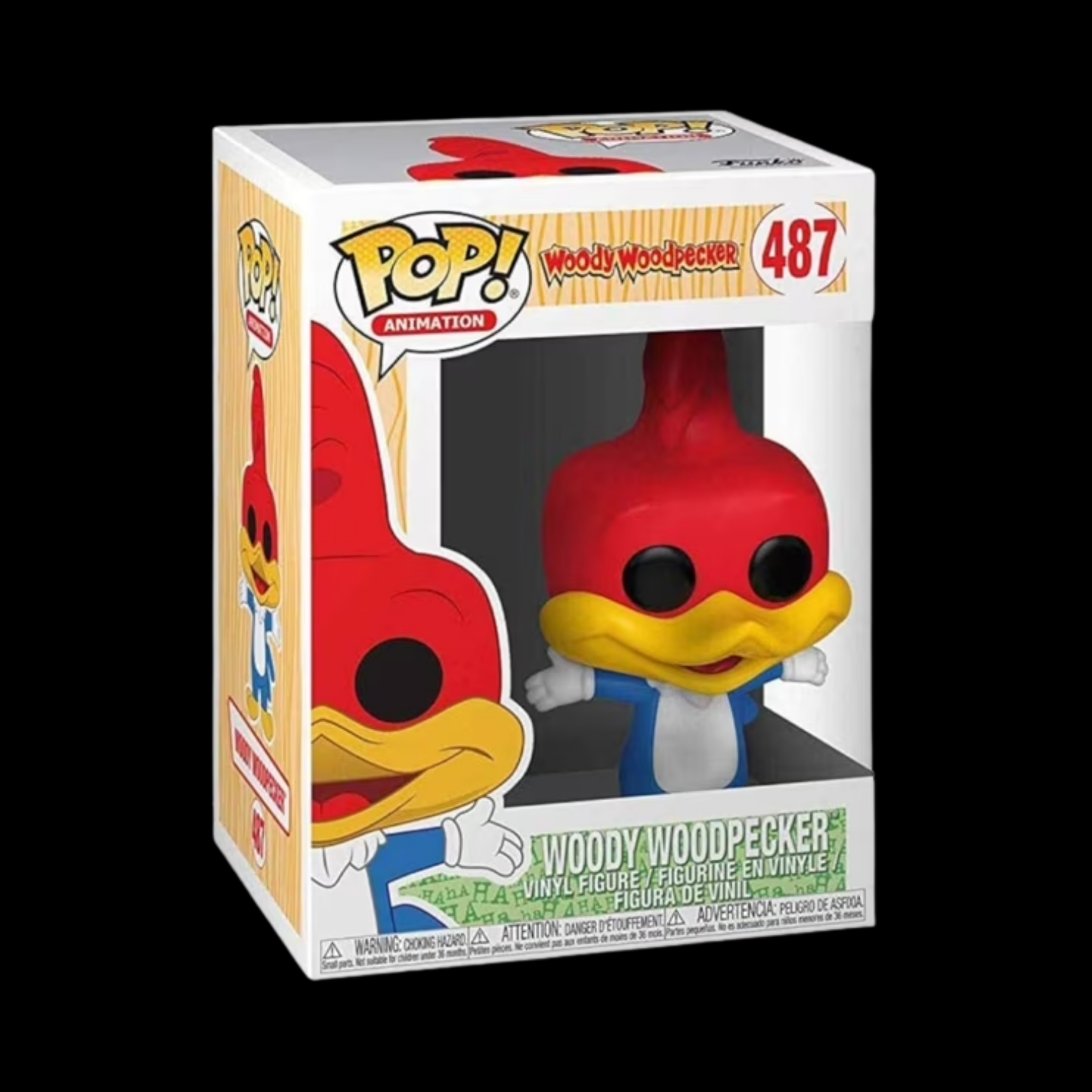 Woody Woodpecker Funko Pop! Vinyl Figure #487 + Protector