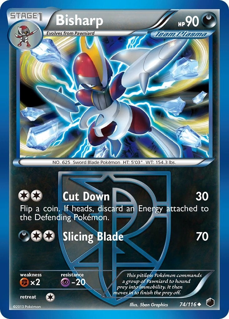 Bisharp (Team Plasma) (74) (74/116) (PLF)