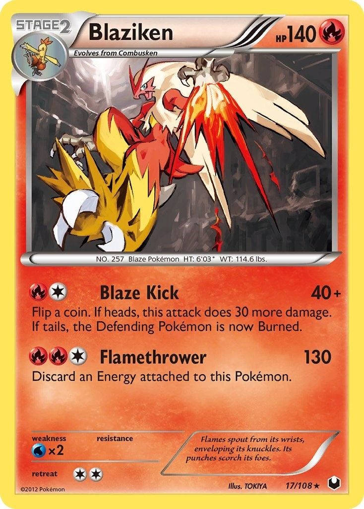 Blaziken (17/108) (DEX)