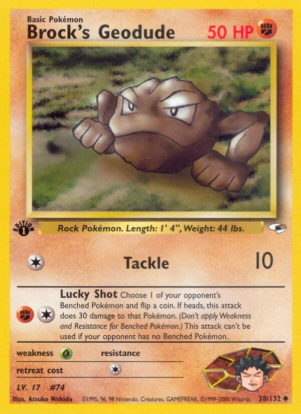 Brock's Geodude (38) (038/132) (G1)
