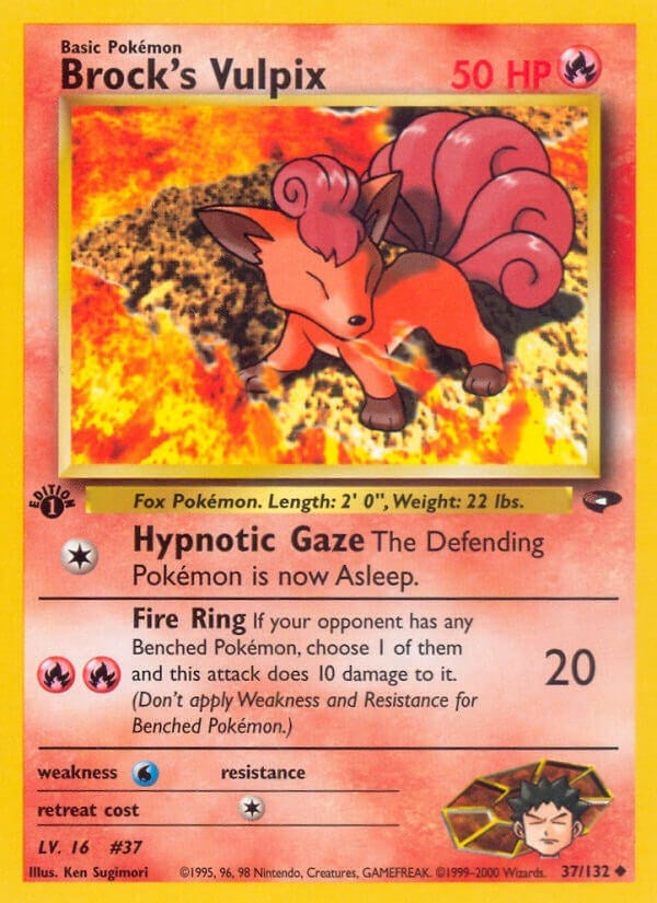 Brock's Vulpix (037/132) (G2)