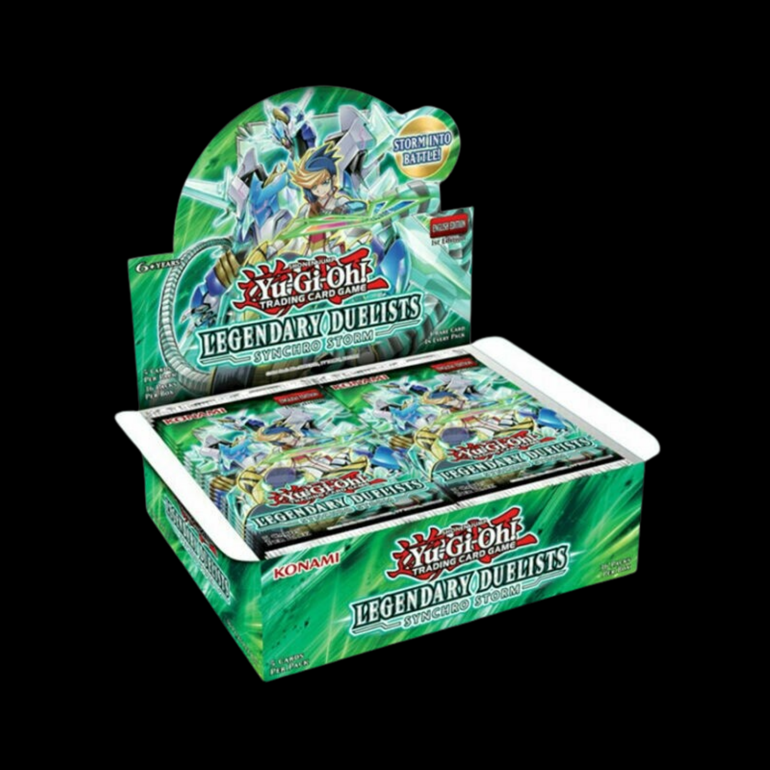 legendary duelist synchro storm booster box Yu-Gi-Oh! Legendary Duelists: Synchro Storm 36 Display 1. edition / Display