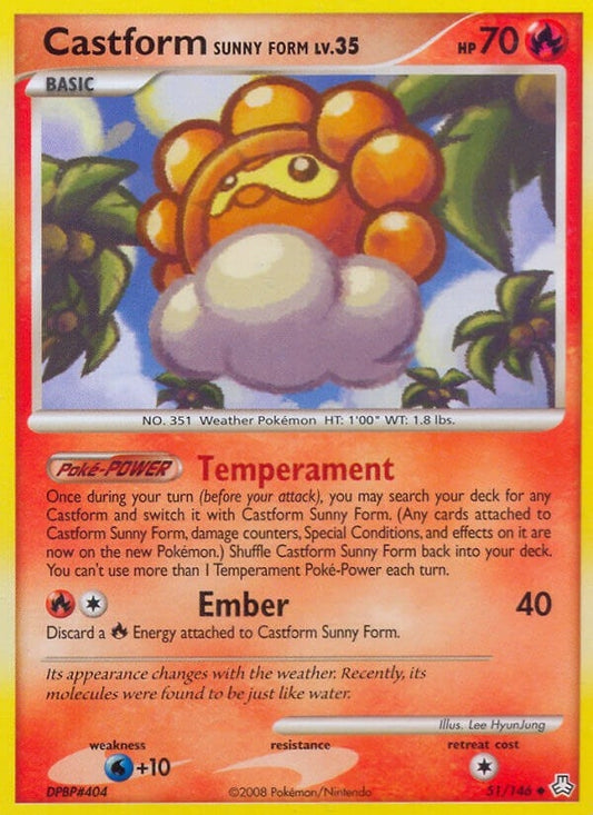 Castform Sunny Form (51/146) (Legends Awakened) (LA)