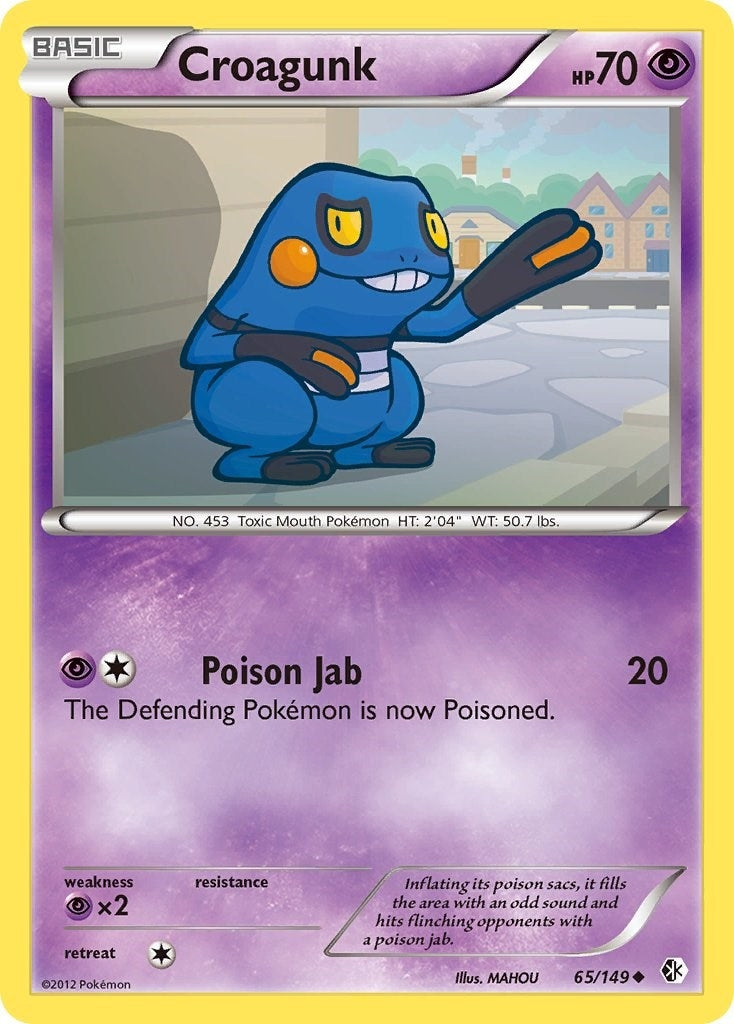 Croagunk (65) (65/149) (BCR)