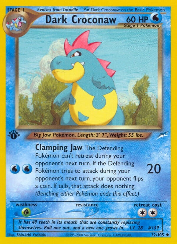 Dark Croconaw (032/105) (N4)