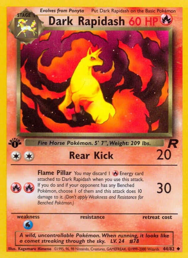 Dark Rapidash (44/82) (TR)
