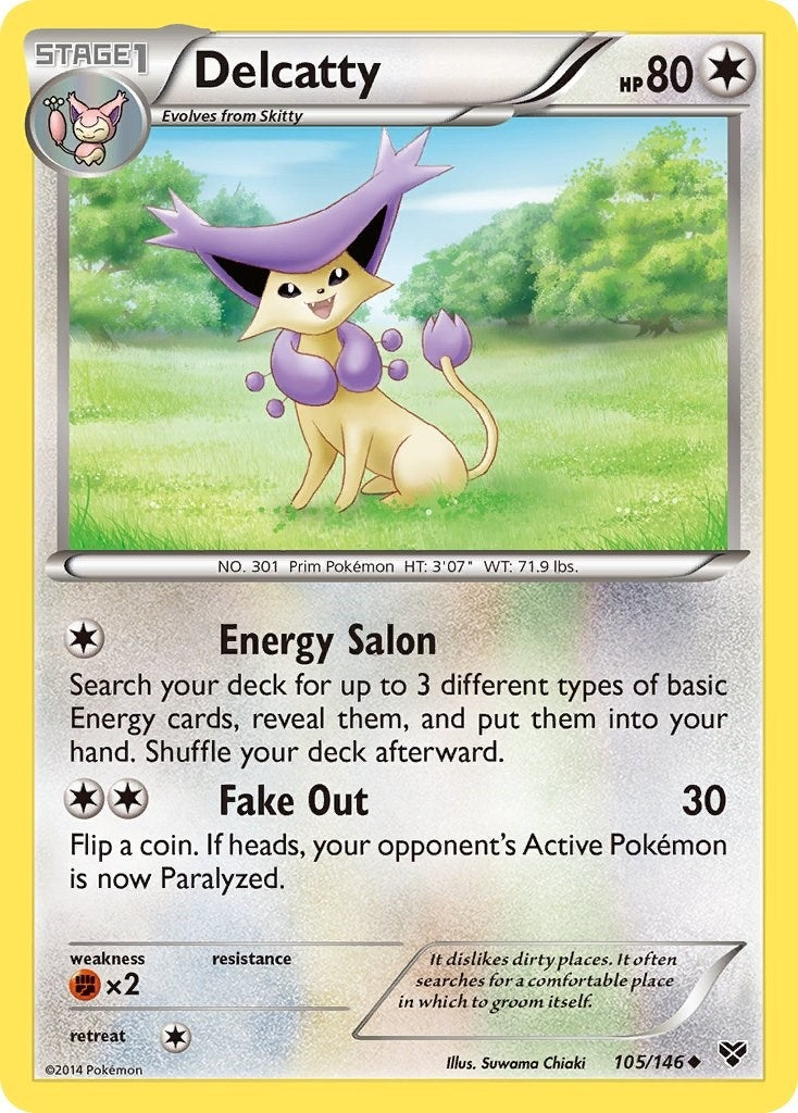 Delcatty (105/146) (XY)