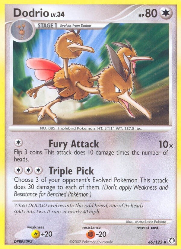 Dodrio (46/123) (MT)