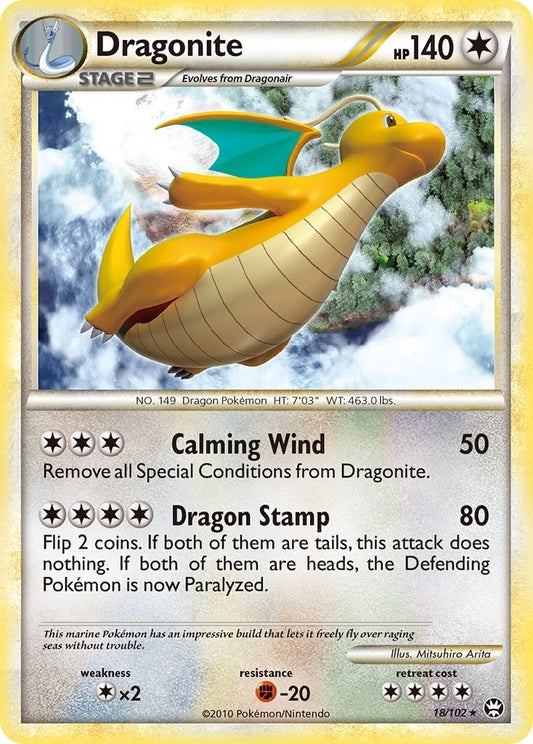 Dragonite (18/102) (Triumphant) (TM)
