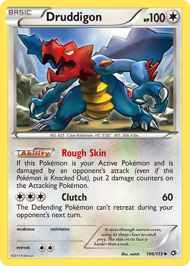 Druddigon (106/113) (LTR)