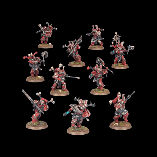 Warhammer 40K World Eaters Khorne Berzerkers