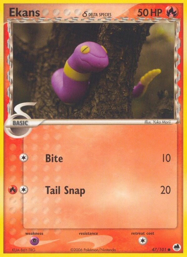 Ekans (Delta Species) (47/101) (DF)