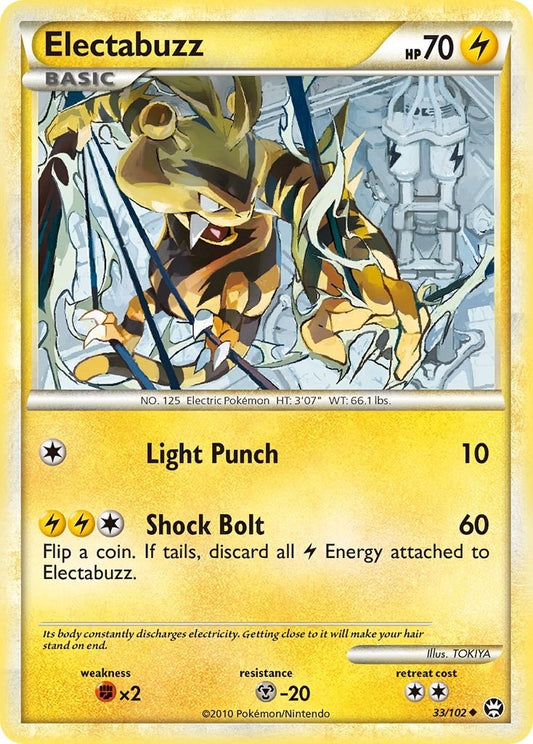 Electabuzz (33/102) (Triumphant) (TM)