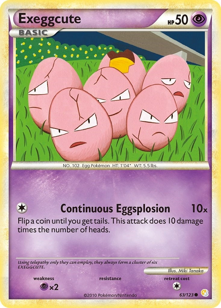 Exeggcute (63/123) (HS)