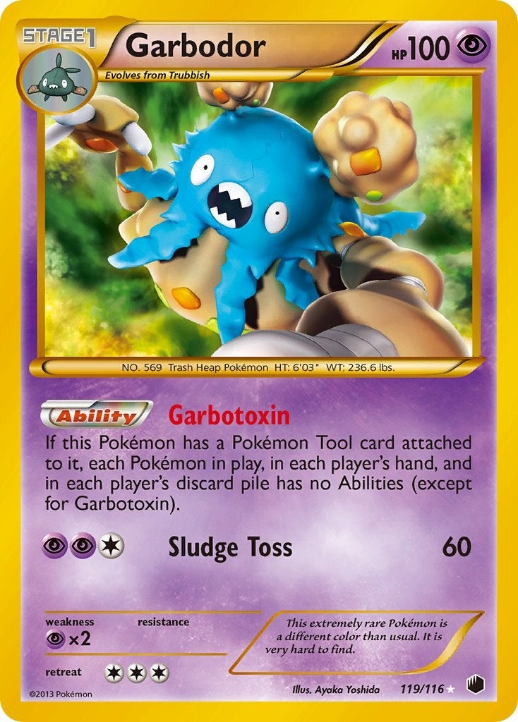 Garbodor (119 Secret Rare) (119/116) (PLF)
