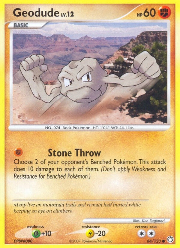 Geodude (84/123) (MT)