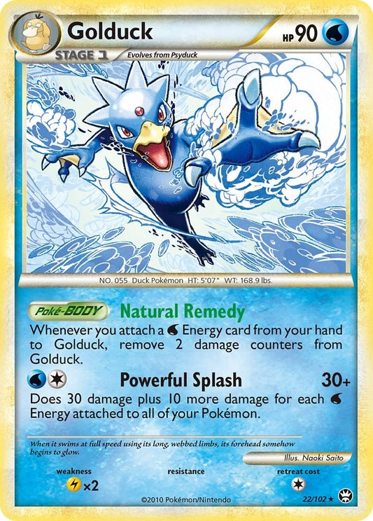 Golduck (22/102) (Triumphant) (TM)