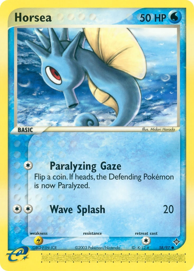 Horsea (58/97) (DR)