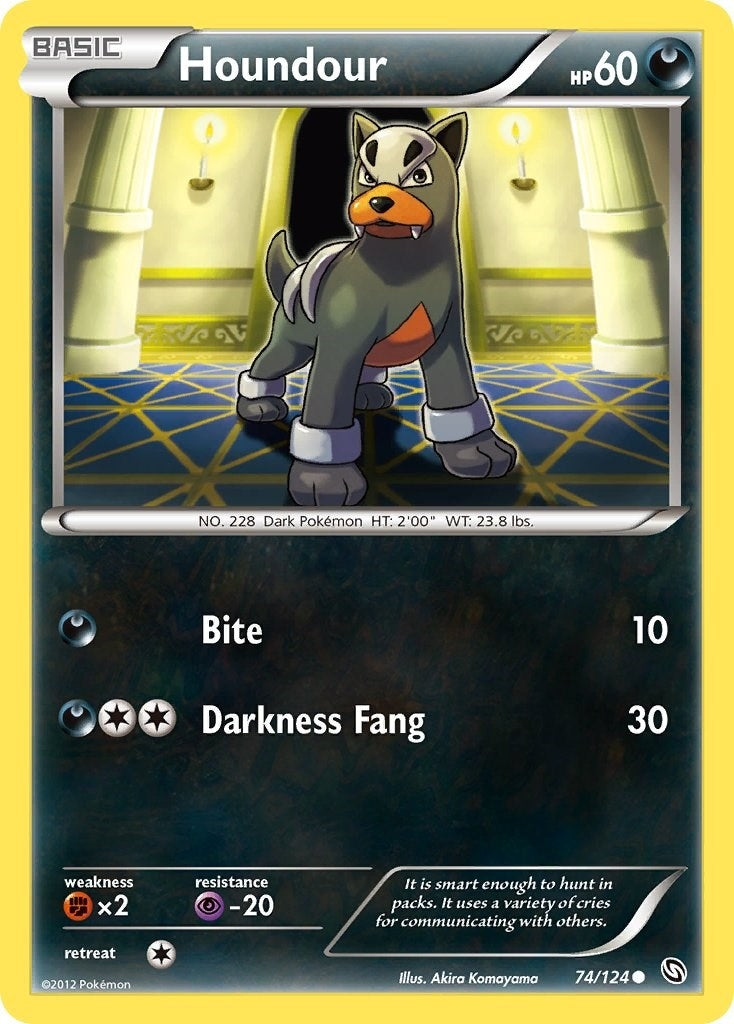 Houndour (74/124) (DRX)