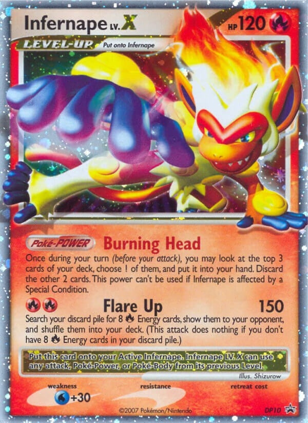 Infernape LV.X - DP10 (DP10) (PR)