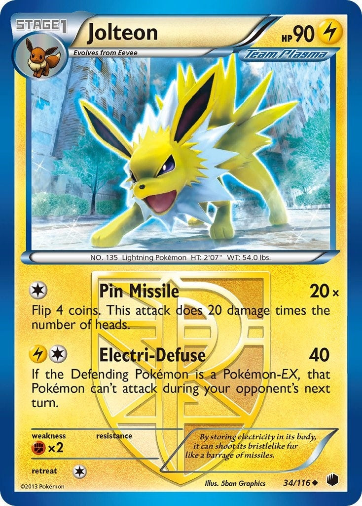 Jolteon (Team Plasma) (34/116) (PLF)