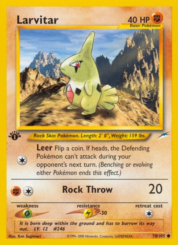 Larvitar (070/105) (N4)