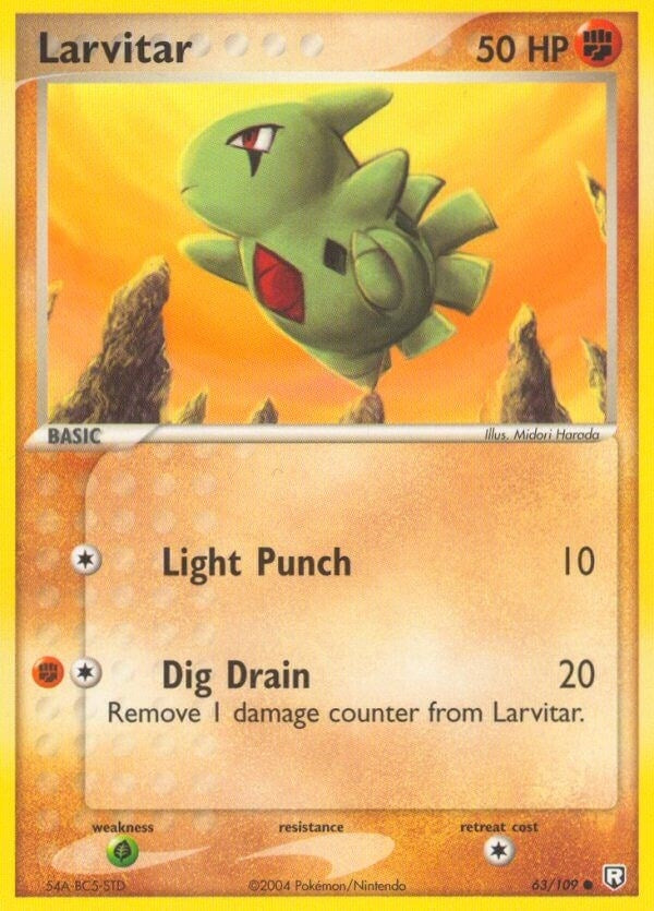 Larvitar (63/109) (RR)