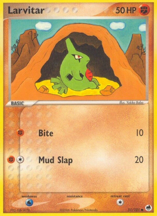Larvitar (51/101) (DF)