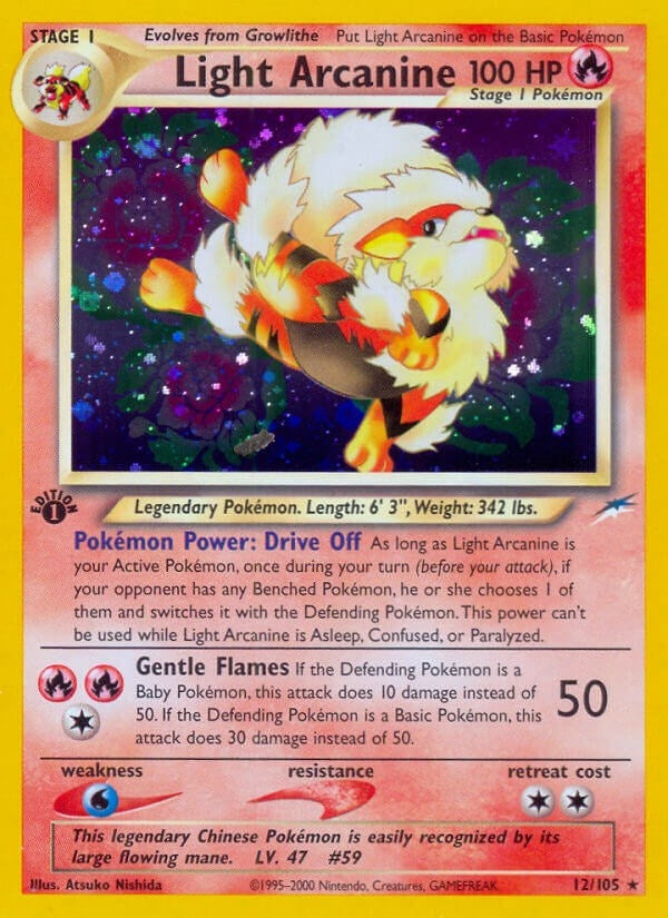 Light Arcanine (012/105) (N4)